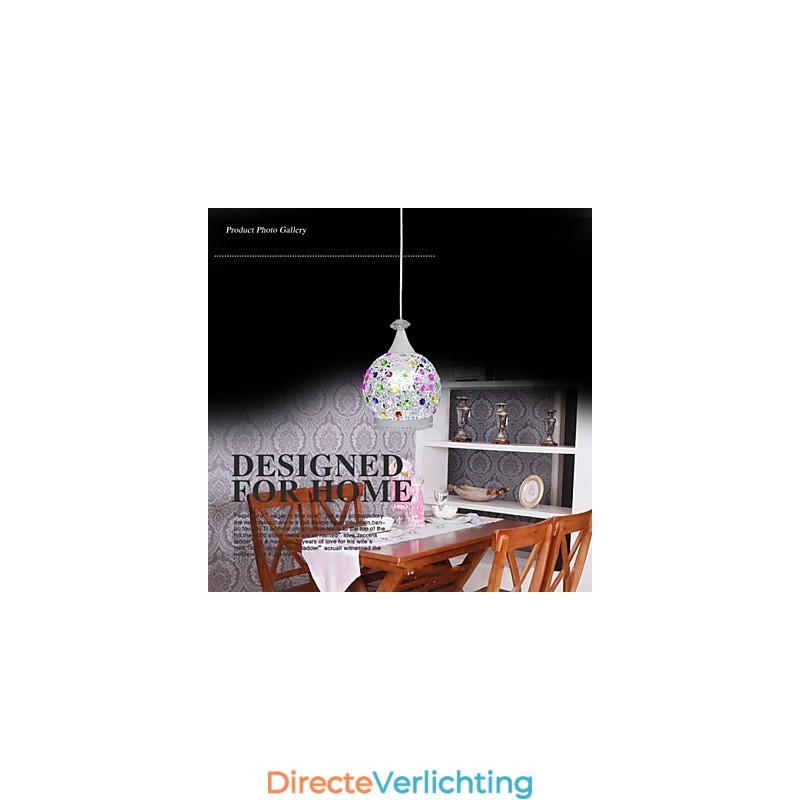 Stijl Hanglamp Kristal Gecontracteerde Moderne Lampen