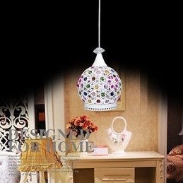 Stijl Hanglamp Kristal Gecontracteerde Moderne Lampen