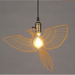 Retro Papieren Knip Kunst Vogel Plating