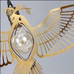 Retro Papieren Knip Kunst Vogel Plating
