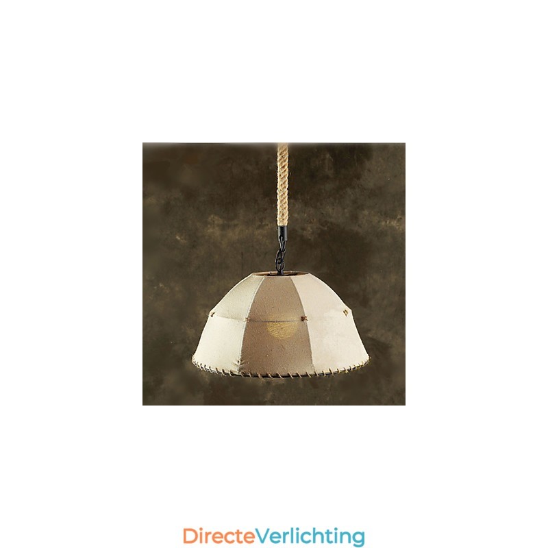Gecontracteerde Nordic Vintage Linens Henneptouw Amerikaanse Landelijke Hanglamp