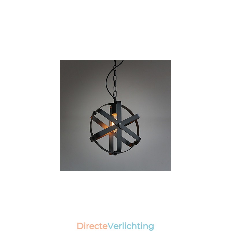 Vintage Stijl Industriële Ronde Hanglamp Loft Huisinrichting Decoratieve Kroonluchter