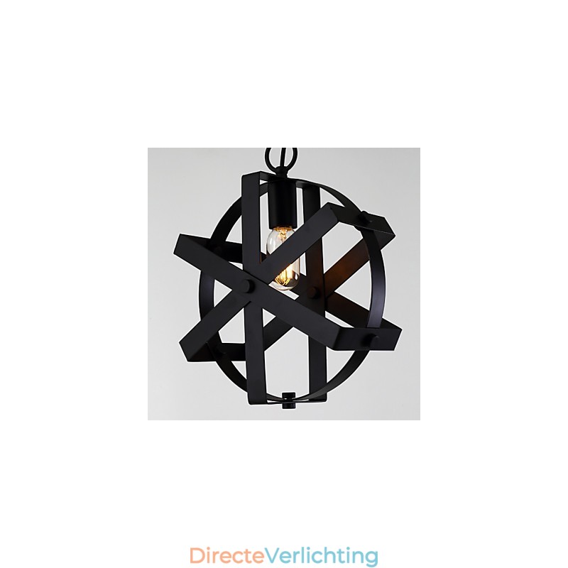 Vintage Stijl Industriële Ronde Hanglamp Loft Huisinrichting Decoratieve Kroonluchter