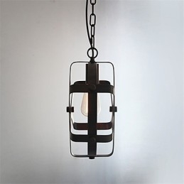 Vintage Stijl Industriële Ronde Hanglamp Loft Huisinrichting Decoratieve Kroonluchter