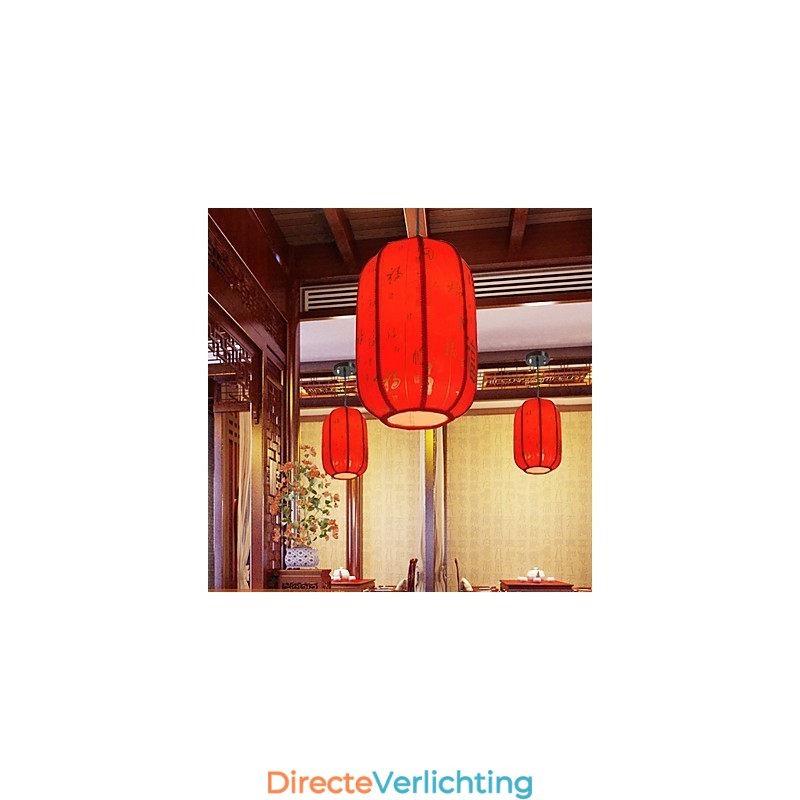 Archaize Schapenvacht Rode Lantaarns Porch Droplight Lamp Licht