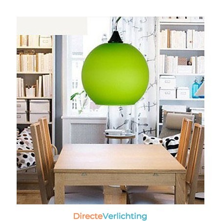 Eenvoudige modieuze gekleurde glazen kroonluchterlamp Eenvoudige modieuze gekleurde glazen kroonluchterlamp