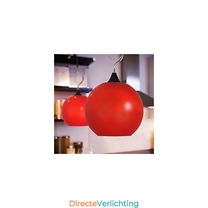 Eenvoudige modieuze gekleurde glazen kroonluchterlamp