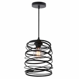 Rustieke Lodge Retro Country Mini Stijl Schilderij Metalen Hanglamp Garage
