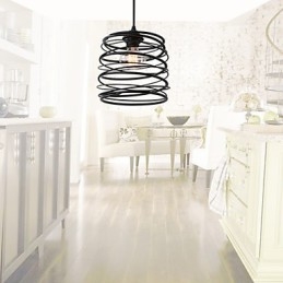 Rustieke Lodge Retro Country Mini Stijl Schilderij Metalen Hanglamp Garage
