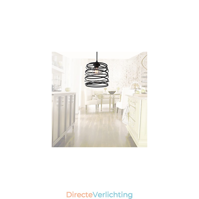 Rustieke Lodge Retro Country Mini Stijl Schilderij Metalen Hanglamp Garage