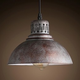 Retro Mini Stijl Schilderij Metalen Hanglamp Buiten