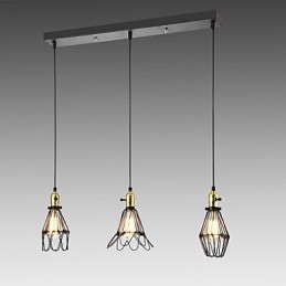 Traditionele klassieke vintage retro landelijke hanglamp