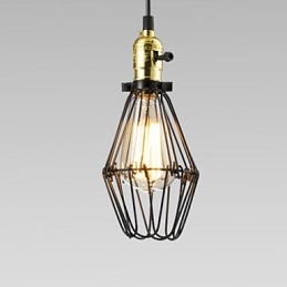 Traditionele klassieke vintage retro landelijke hanglamp