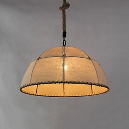 35CM Loft Industriële Wind Eenvoudige Linnen Amerikaanse Landelijke Creatieve Kunst Droplight Lamp