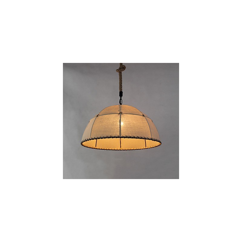 35CM Loft Industriële Wind Eenvoudige Linnen Amerikaanse Landelijke Creatieve Kunst Droplight Lamp