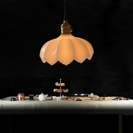 Retro Verlichting Verlichting Glazen Hanglamp