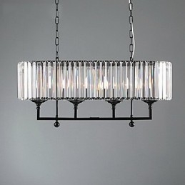 Moderne, eigentijdse mini-stijl metalen hanglamp voor buiten