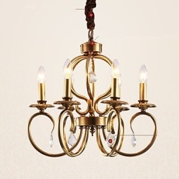 Kroonluchter Hanglamp Mini Stijl Traditioneel Klassiek Metaal