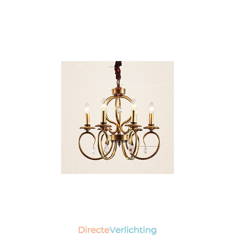 Kroonluchter Hanglamp Mini Stijl Traditioneel Klassiek Metaal