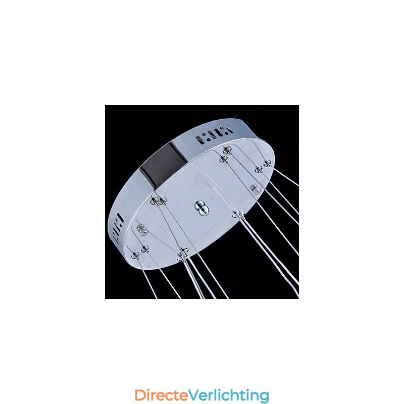 Kristallen hanglamp plafondlamp kroonluchter verlichtingsarmaturen met 4 ringen