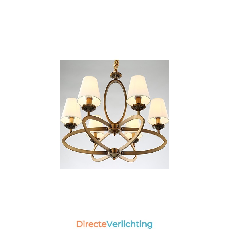 Rustieke Lodge Vintage Mini Stijl Gegalvaniseerde Metalen Kroonluchter