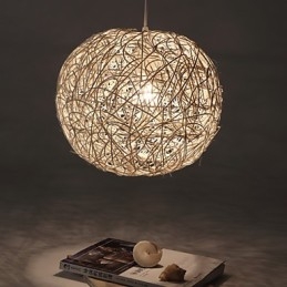 Cany Art Lamp Landelijk Chinlon Hanglamp Hanglamp Lamp Licht