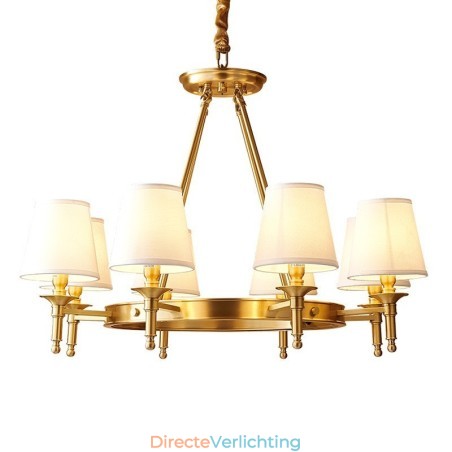 Puur messing ronde kroonluchter hanglamp traditioneel klassiek Puur messing ronde kroonluchter hanglamp traditioneel klassiek