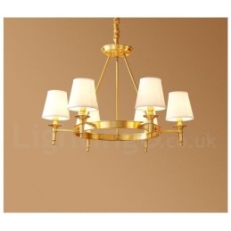 Puur messing ronde kroonluchter hanglamp traditioneel klassiek