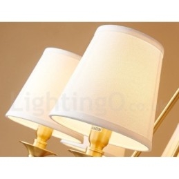 Puur messing ronde kroonluchter hanglamp traditioneel klassiek