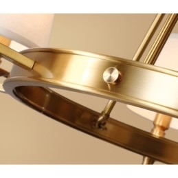 Puur messing ronde kroonluchter hanglamp traditioneel klassiek