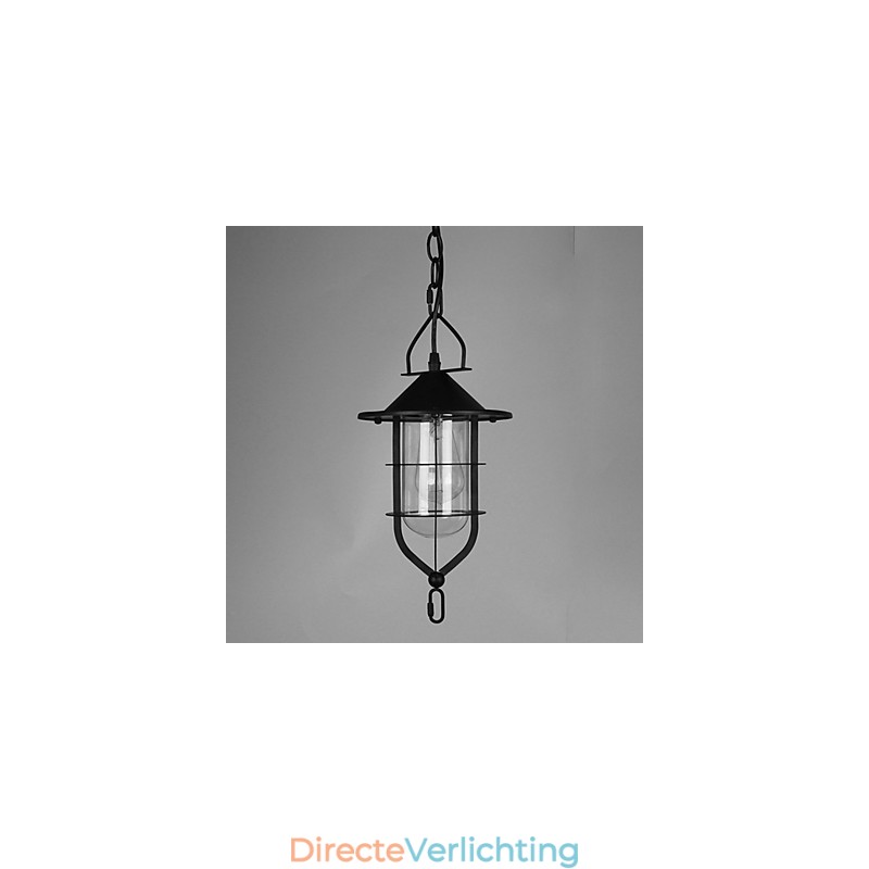 Vintage Land Schilderij Metalen Hanglamp Garage