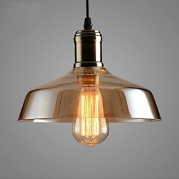 Retro Verlichting Glazen Hanglamp