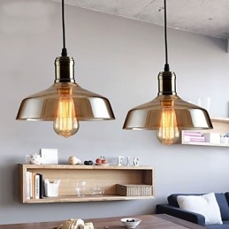 Retro Verlichting Glazen Hanglamp