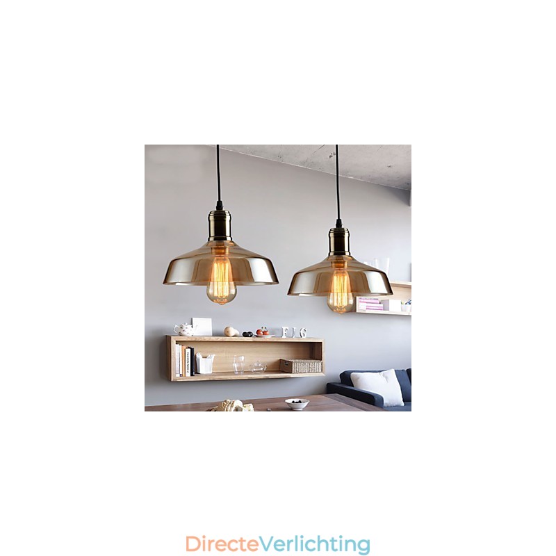 Retro Verlichting Glazen Hanglamp
