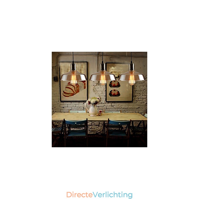 Retro Verlichting Glazen Hanglamp