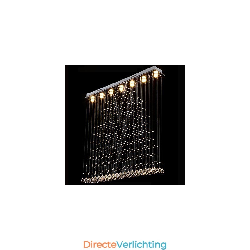 K9 Kristallen Hanglamp Hangende Draad Kroonluchter Verlichting Plafondlamp Binnen Café