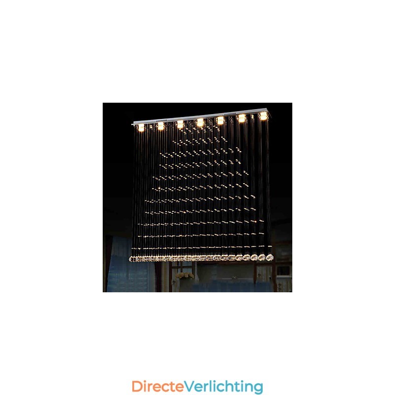 K9 Kristallen Hanglamp Hangende Draad Kroonluchter Verlichting Plafondlamp Binnen Café