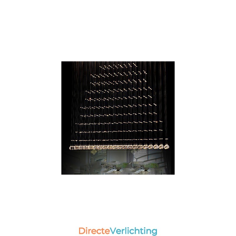 K9 Kristallen Hanglamp Hangende Draad Kroonluchter Verlichting Plafondlamp Binnen Café