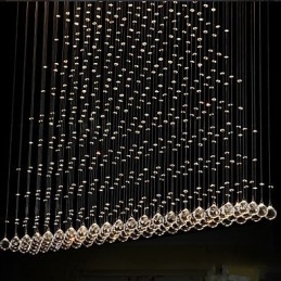 K9 Kristallen Hanglamp Hangende Draad Kroonluchter Verlichting Plafondlamp Binnen Café