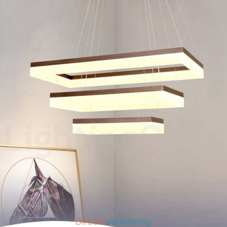 Wi-Fi Smart Dimbare 3-laags moderne, eigentijdse stijl hanglamp voor thuis Wi-Fi Smart Dimbare 3-laags moderne, eigentijdse stijl hanglamp voor thuis