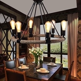 Kroonluchter Hanglamp Mini Stijl Rustieke Lodge Metaal