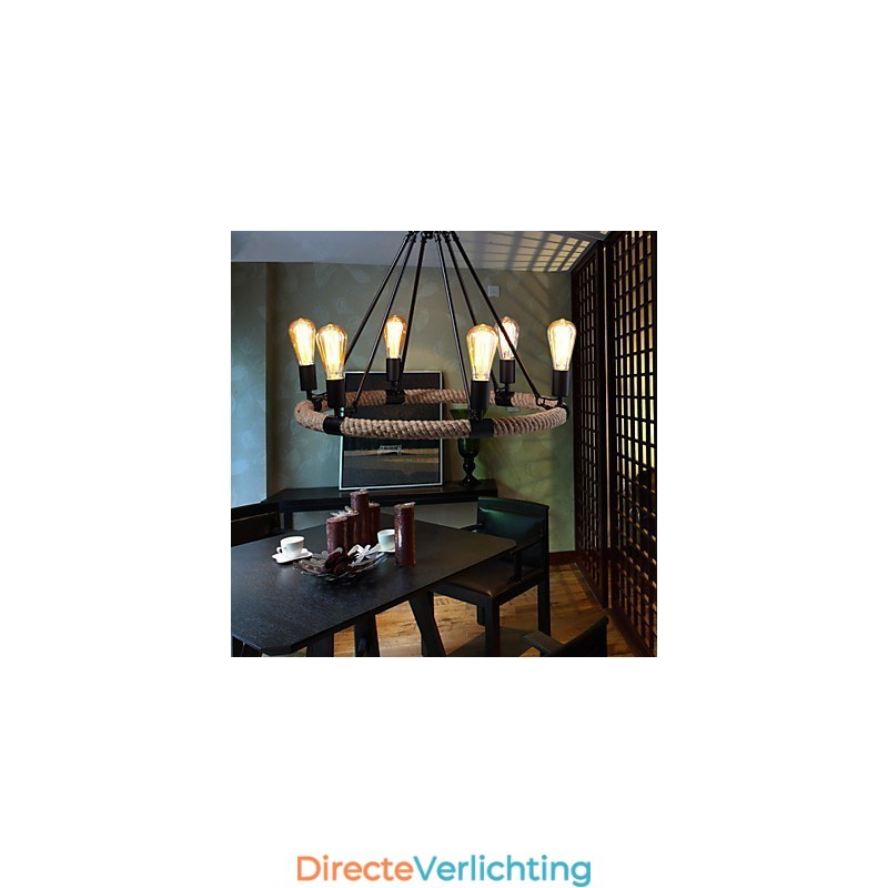 Kroonluchter Hanglamp Mini Stijl Rustieke Lodge Metaal