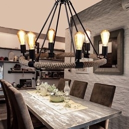 Kroonluchter Hanglamp Mini Stijl Rustieke Lodge Metaal