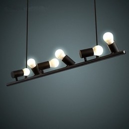 Vintage Retro Mini Stijl Schilderij Metalen Hanglamp