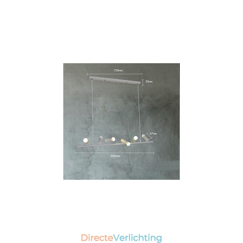 Vintage Retro Mini Stijl Schilderij Metalen Hanglamp