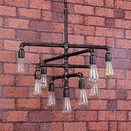 Vintage schilderij metalen inbouw