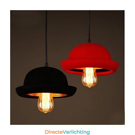 Hoed Hanger Café Design Zwarte Kroonluchter Hoed Hanger Café Design Zwarte Kroonluchter