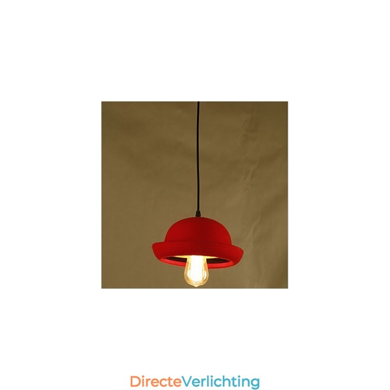 Hoed Hanger Café Design Zwarte Kroonluchter