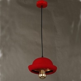 Hoed Hanger Café Design Zwarte Kroonluchter
