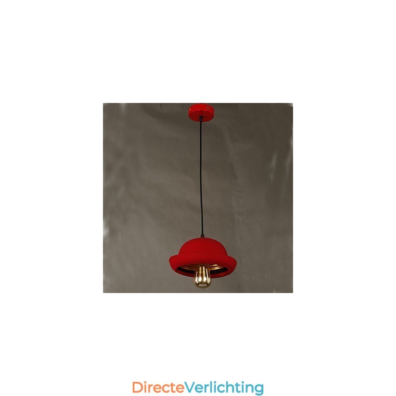 Hoed Hanger Café Design Zwarte Kroonluchter